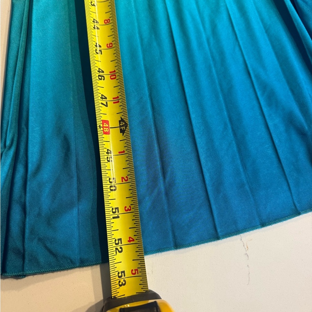 Speechless Strapless Teal Maxi Dress - Picture 15 of 16
